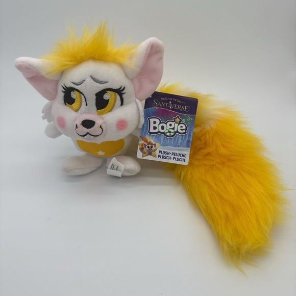 The Elf on The Shelf Holiday Bogie Small Plush Yellow Santaverse Lumistella New - Picture 1 of 5